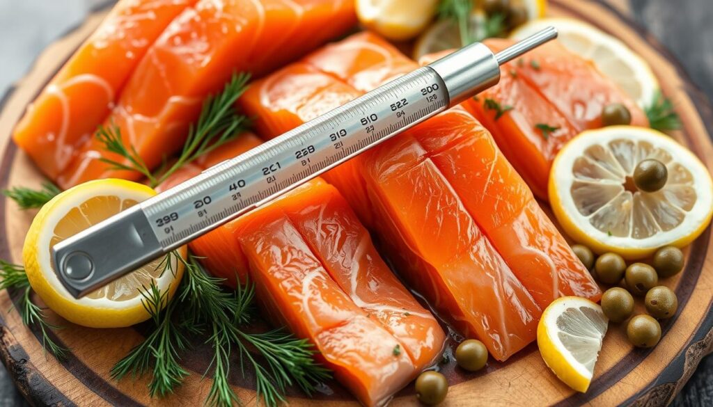 Smoked Salmon Temperature