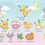 Delicious Pokémon Sleep Recipes themed recipes to help you sleep better at night